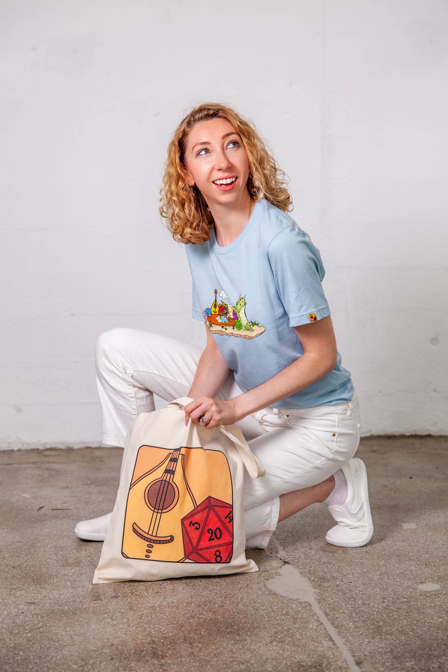Pocket Bard Canvas Tote