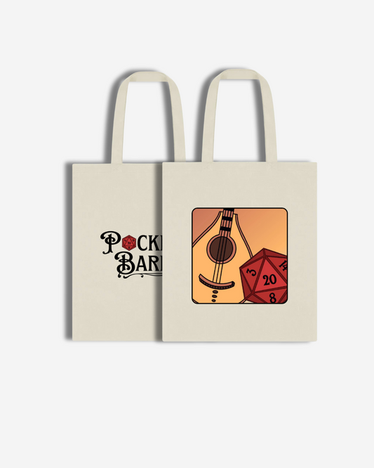 Pocket Bard Canvas Tote